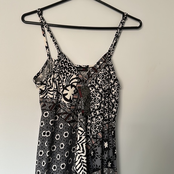 Candy Couture Sleeves Asymmetrical Hem Summer Dress - Picture 5 of 8